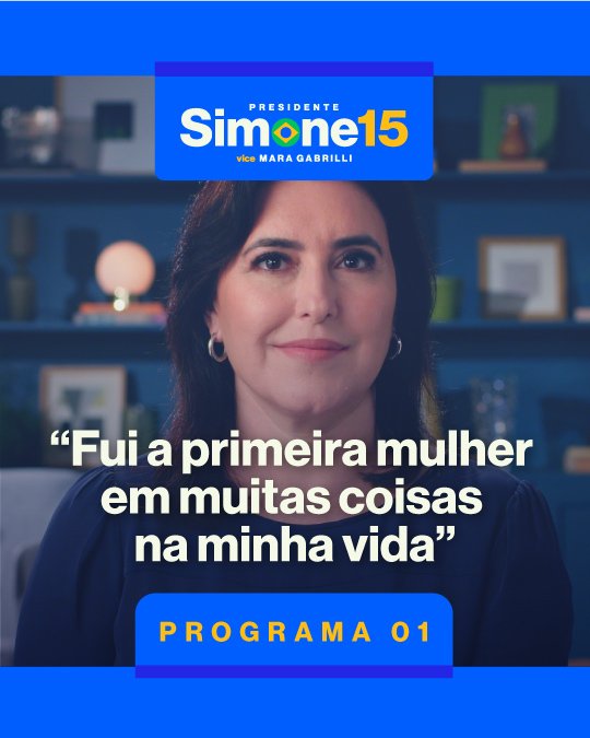 Conheça Simone Tebet 15 – Presidente do Brasil