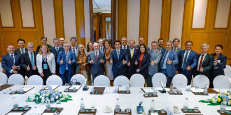 Ministra Simone Tebet apresenta avanços do projeto das Rotas de Integração Sul-Americana em Pequim